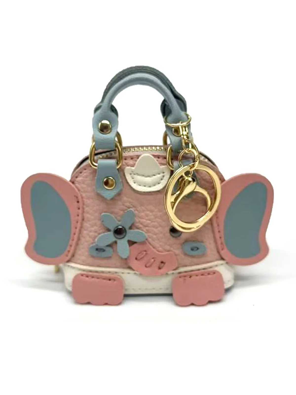 Ladies Mini Elephant Bag New Puppy Elephant Earphone Bag Fem Mini Diagonal Cross Change Bag Mouth Envelope Y250815