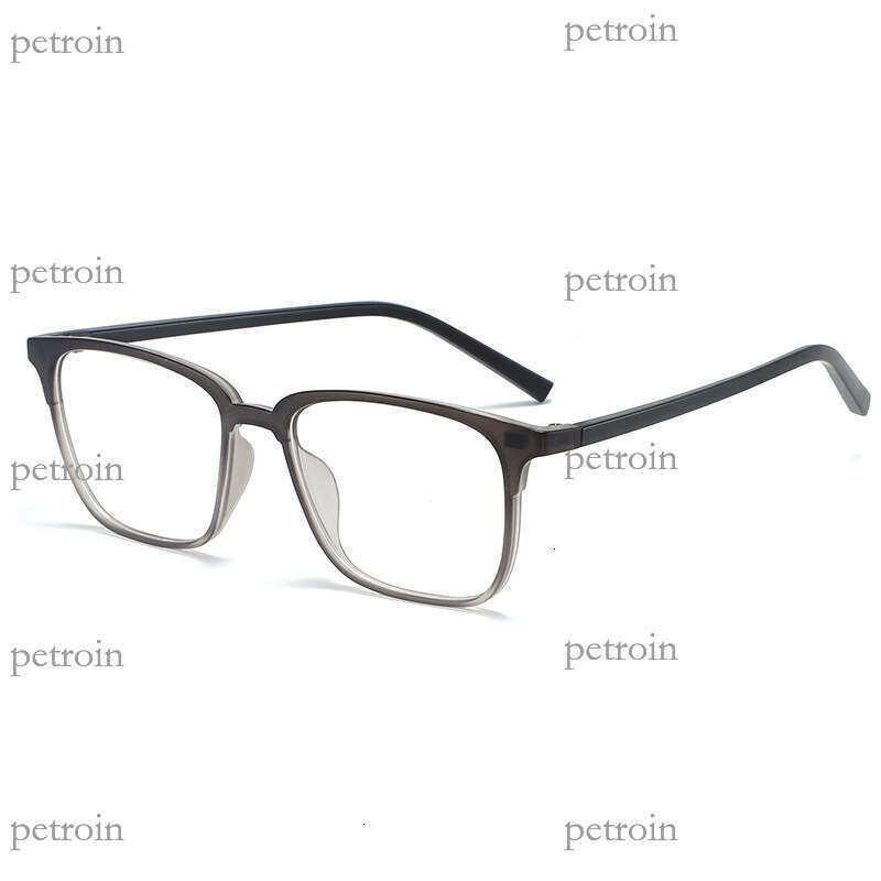 Square Frame Fashion Trend TR90 Magnetic Polarized Sunglasses with Prescription Lens Option