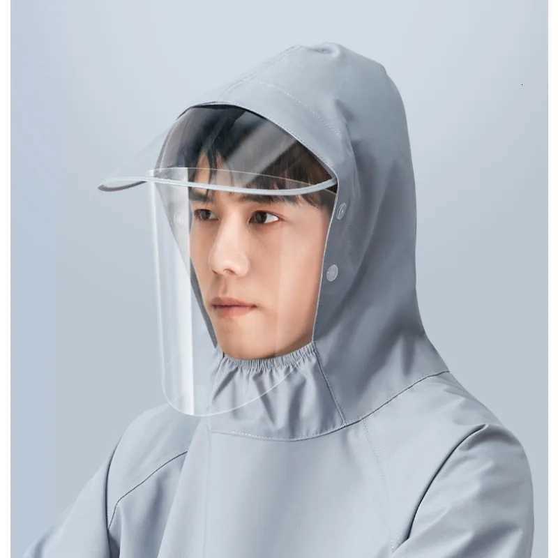 Electric Motorcycle One-piece Single-piece Raincoat Mens Women Cycling Clothing Long Full-body Rain Poncho Outdoor Rain Gear Y250814