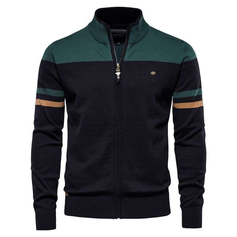 Zipper Sweater High Quality Foreign Trade Men's New Style