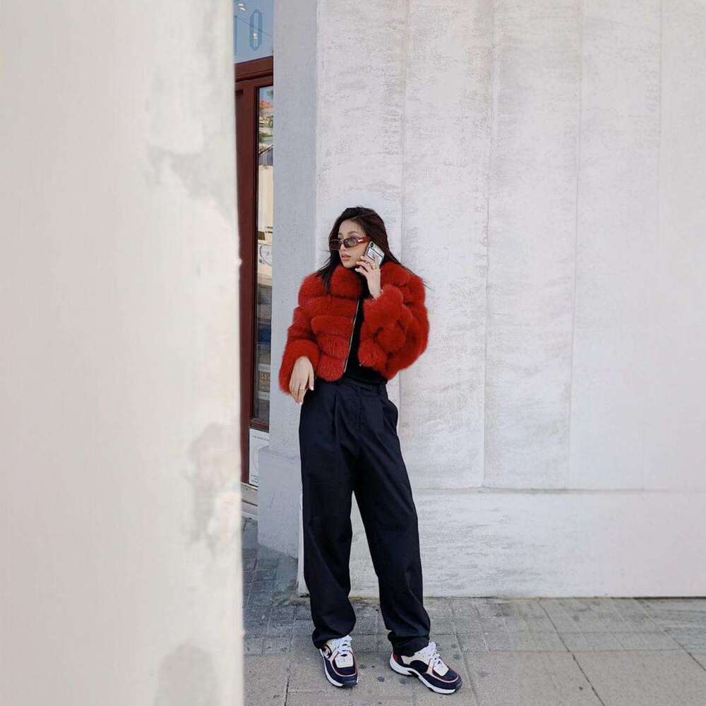 Mink coat women's whole mink new faux fur women's clothing medium long fur coat mink fur women