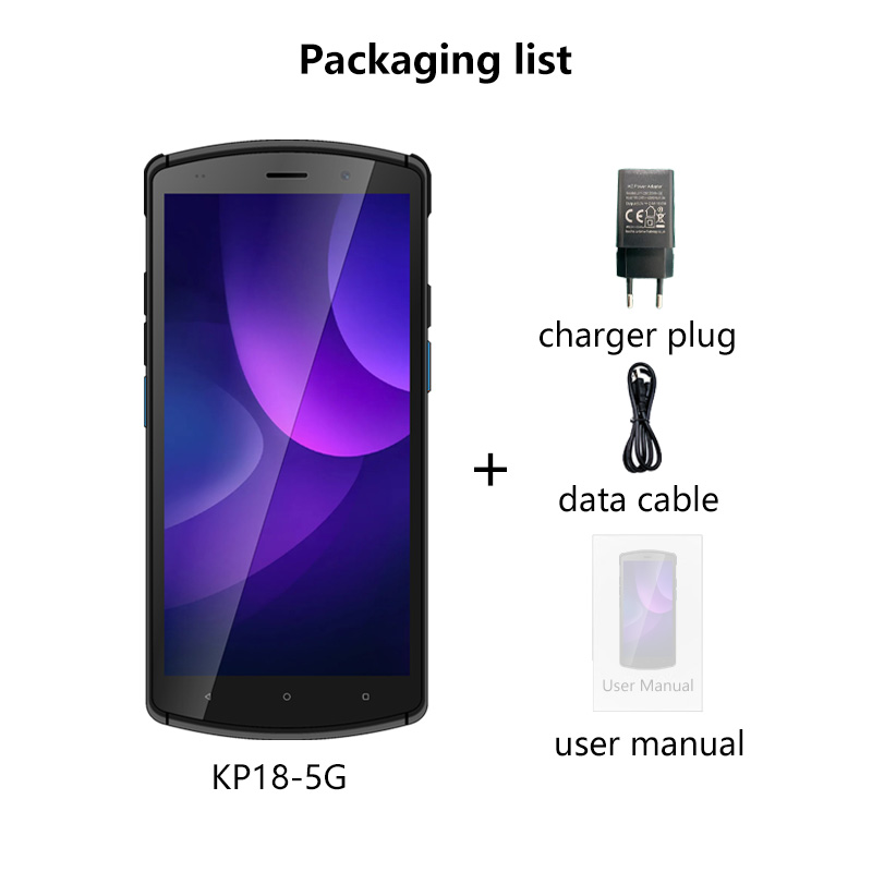 High-Performance PDA with 1D/2D Barcode Scanning Low-Power Consumption-Dustproof Waterproof Bluetooth Barcode Scanner for logistics management data co