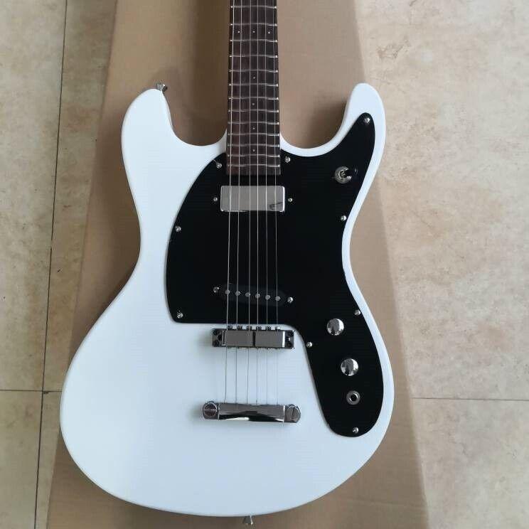 Custom Ventures Johnny Ramone Mosrite Mark II Deluxe White Guitar