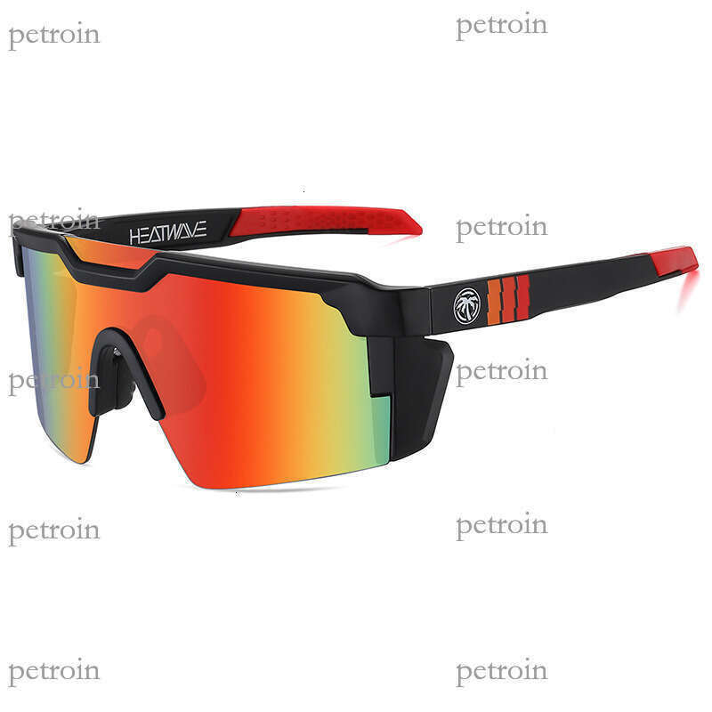 Heat Wave Hot-Selling Cycling Goggles Coconut Tree Real Film High-Quality Outdoor Sports Sunglasses