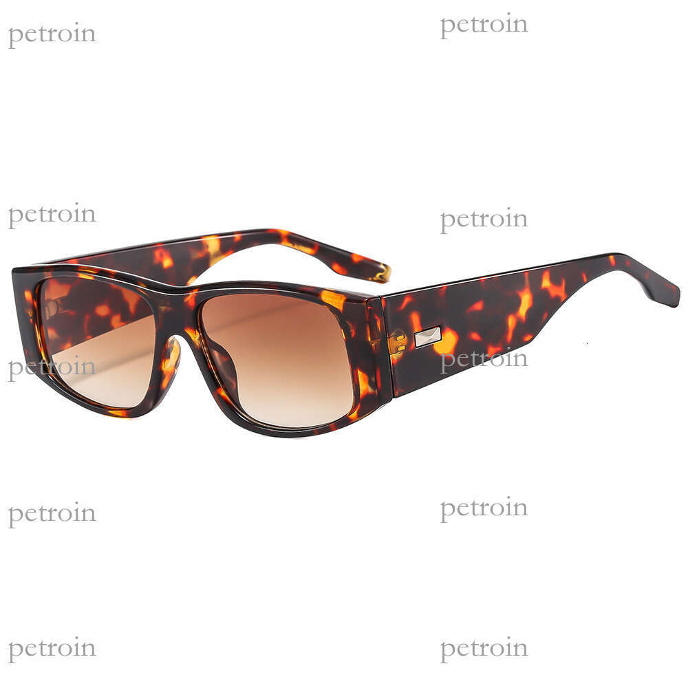 New Square Frame Personality Trendy Versatile Internet Celebrity Same Ins Style UV Protection Sunglasses