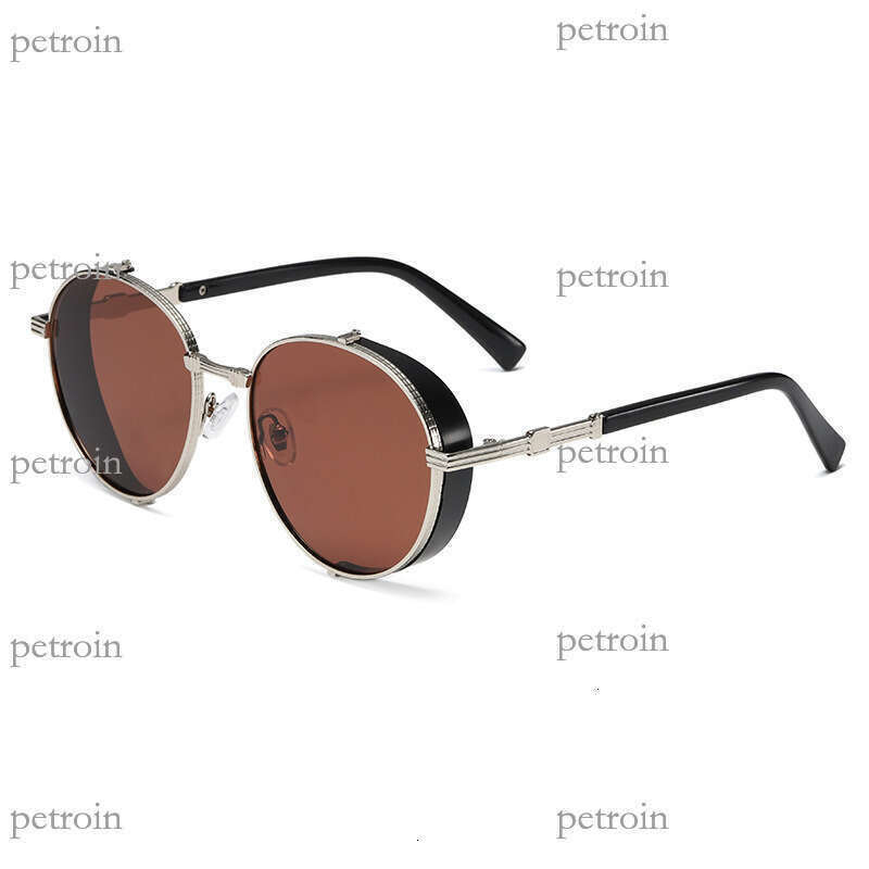 Fashion Steampunk Y2Kins Metal Unisex Personality Sunglasses Trendy