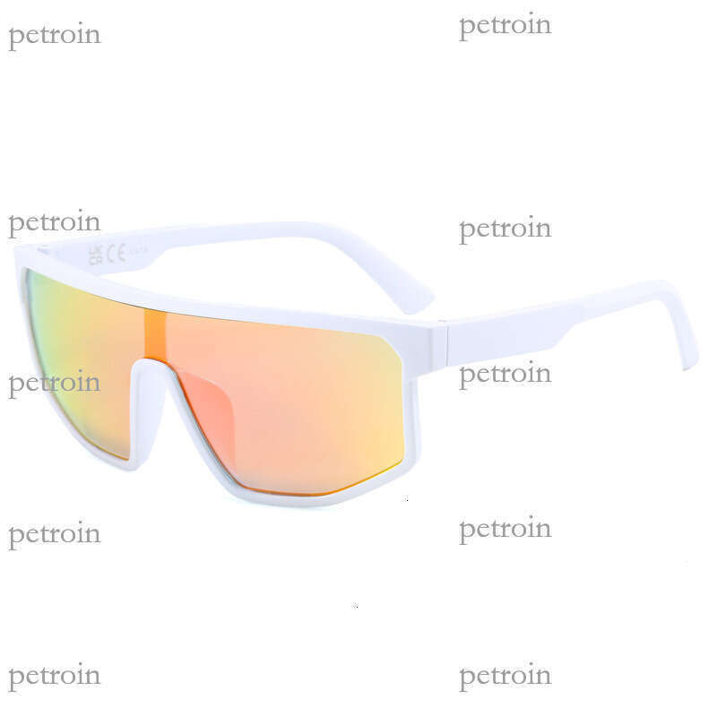 New Trendy Outdoor Sports Protective Personalized One-piece Colorful Anti-UV Cycling Sunglasses