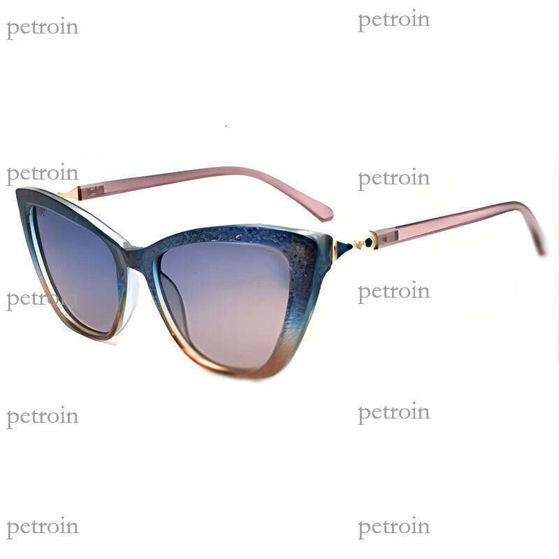 New TR Frame Metal Decorative Fashion Women's Trendy Personality High-end Sunshade Sunglasses
