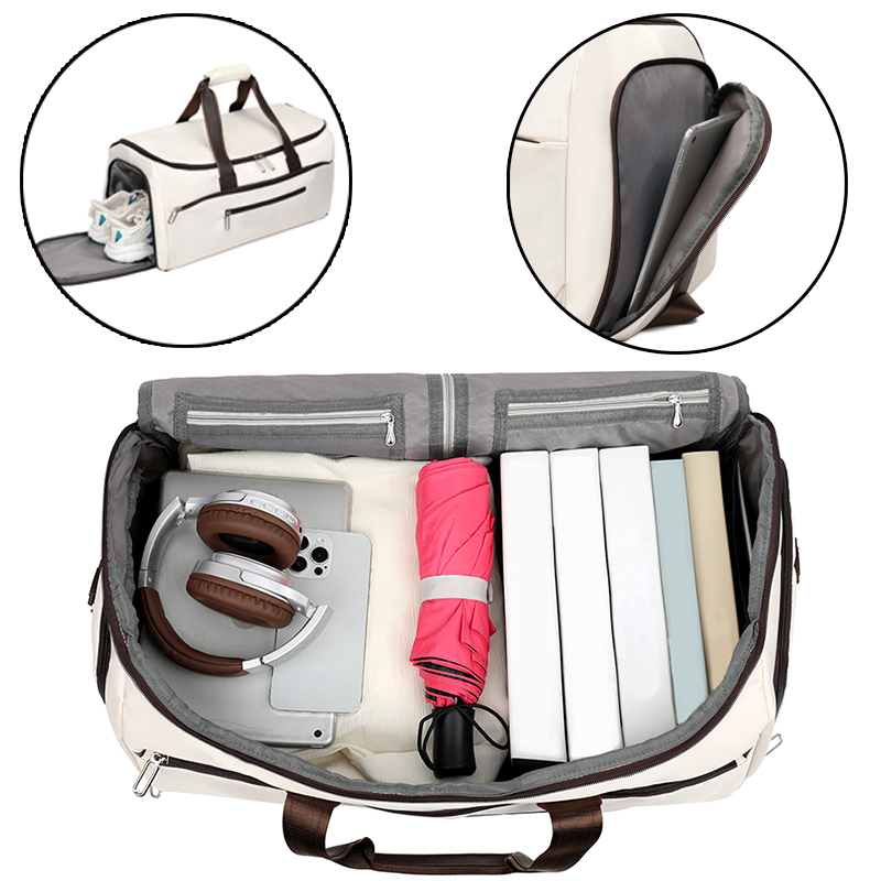Travel suit bag - dual shoulder and dual mode for easy carrying, a great helper for travel storage