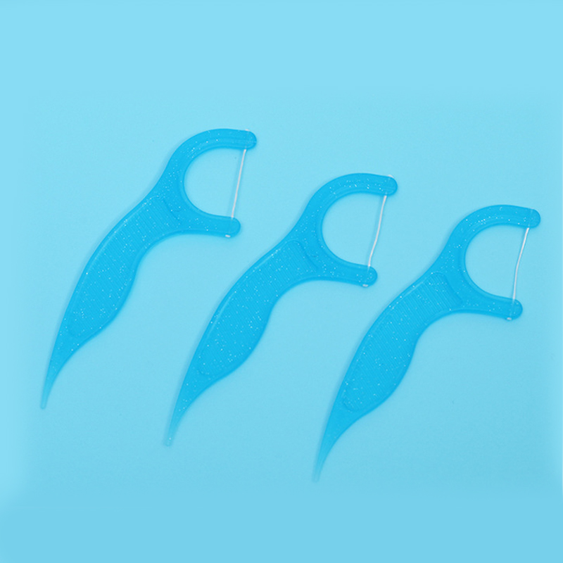 25-piece dental floss box with high-molecular-weight dental floss sticks that do not damage gums, colorful and convenient portable boxed