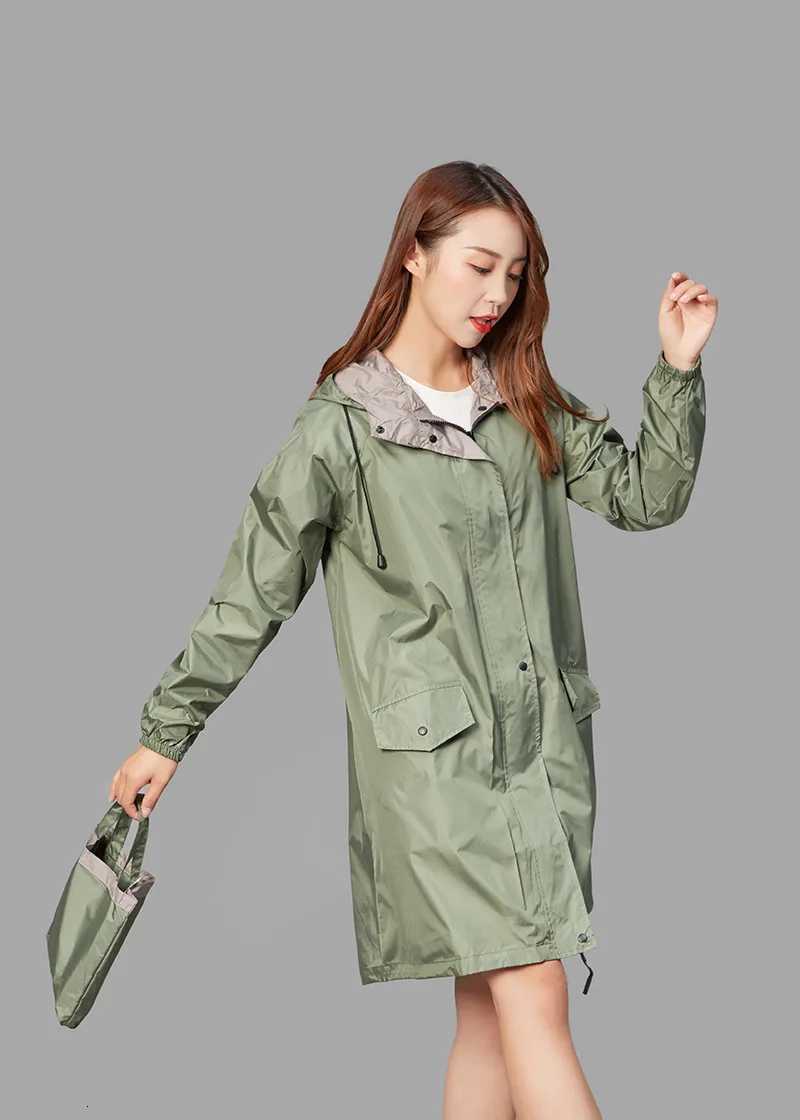 Fashion Raincoat Lightweight And Breathable Long Windbreaker Fashion Raincoat Y250814