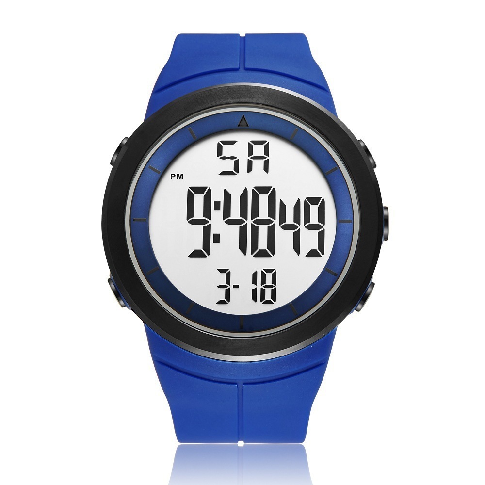 Digital Watches for Men Black 50M Diving Tactical Wristwatch Big Dial Waterproof Electronic Led Military Clocks Alarm Stopwatch 250619