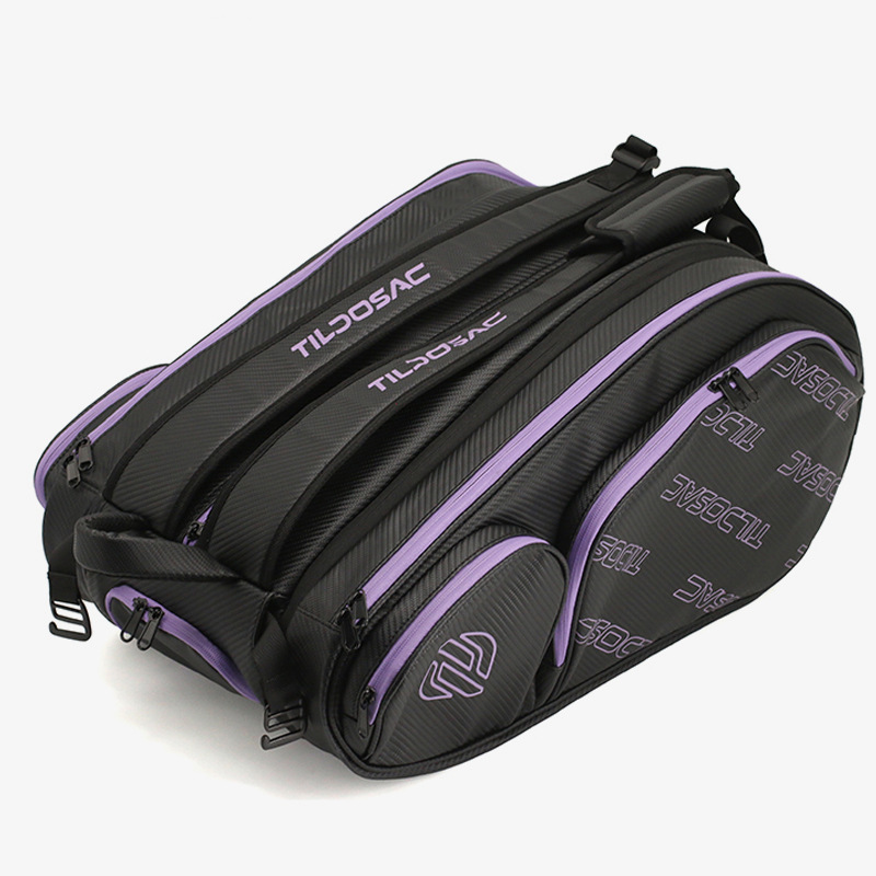 Detachable Multifunctional Pickball Racket Bag, Badminton Racket Bag, Tennis Bag, Large Capacity Spacious Comfort Outdoor Backpack