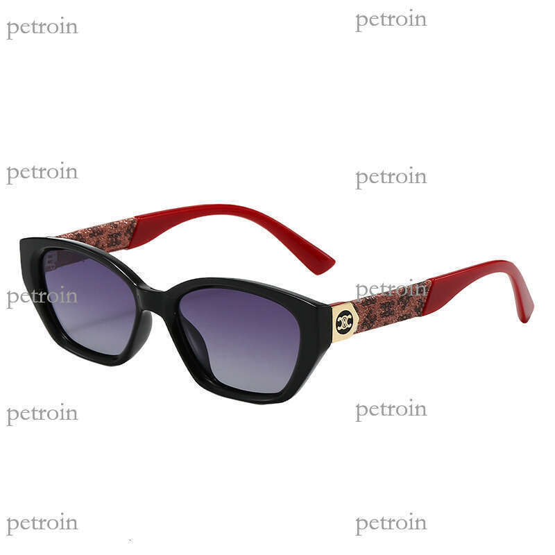 2025 New High-end Women's Small Frame Personality Fashion Glasses Internet Celebrity Polarized Sunglasses