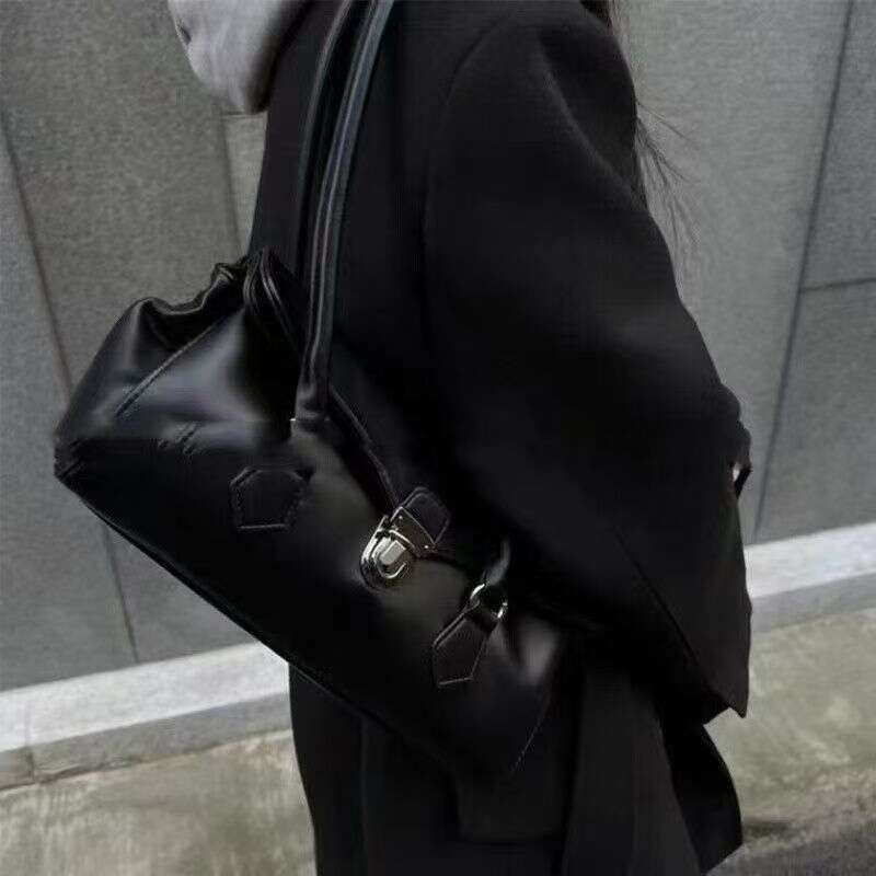 Designer Bag Tote bag Shoulder bag College Style Simple Single Underarm Ins High End Niche Motorcycle Trend