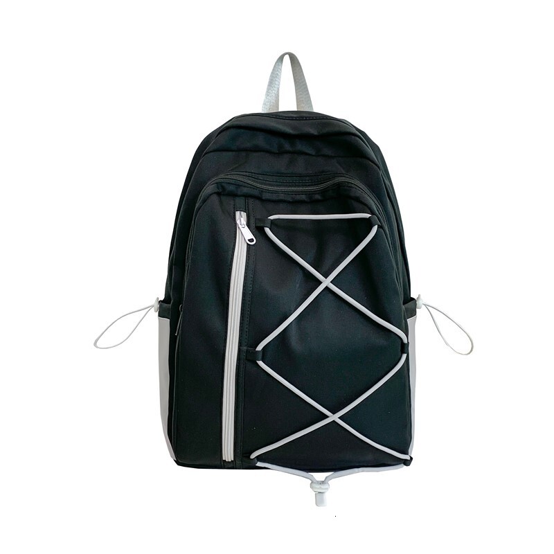 Autumn New Unisex Style Backpack Lightweight Casual Backpack Large Capacity Couple Backpack Autumn New Designer Bag Contrasting Color Niche Designer B