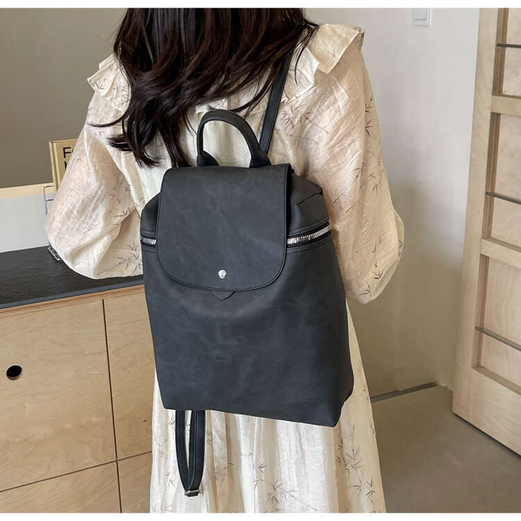 Women's 2025 Summer New Style Student School Bag Bags Designer Women Large Capacity Casual Versatile PU Backpack for Women