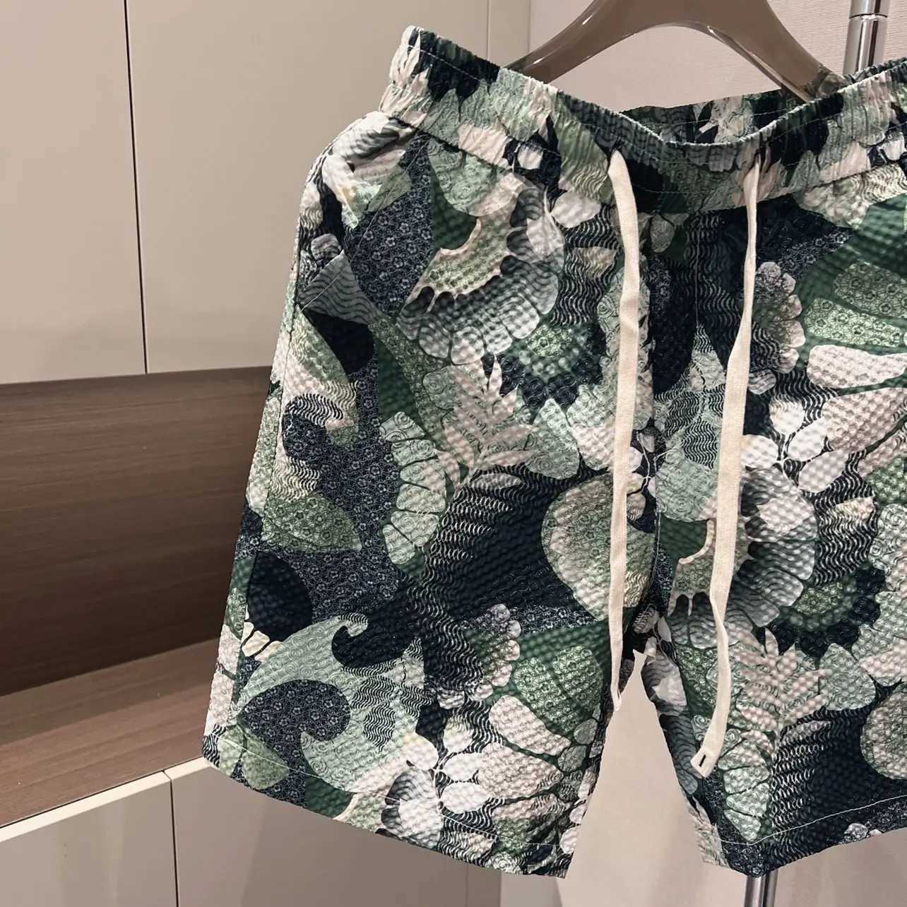 Shorts for Mens Retro Printed Shorts Versatile Casual and Fashionable Shorts Beach Style Five-point Pants Y250814