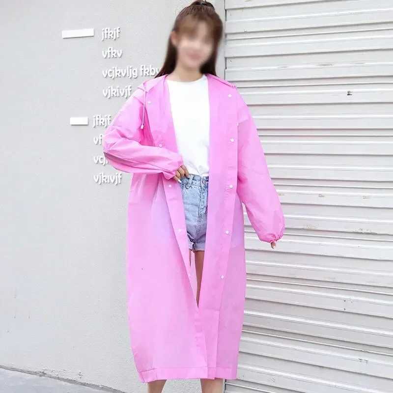 Raincoat Non-disposable Unisex Thickened Waterproof Outdoor Clothing Long Section of Anti-storm Rain Rainwear Y250814