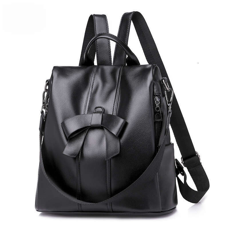 2025 New Fashion Trendy for Bags Designer Women Women Sweet Lady PU Backpack Bowknot Small Bag