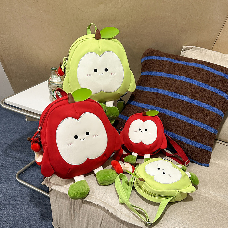Autumn New Neutral Style Backpack New Casual Backpack, Fresh Style Cute Fruit Girl Backpack Cartoon Children's Bag Autumn New Designer Backpack