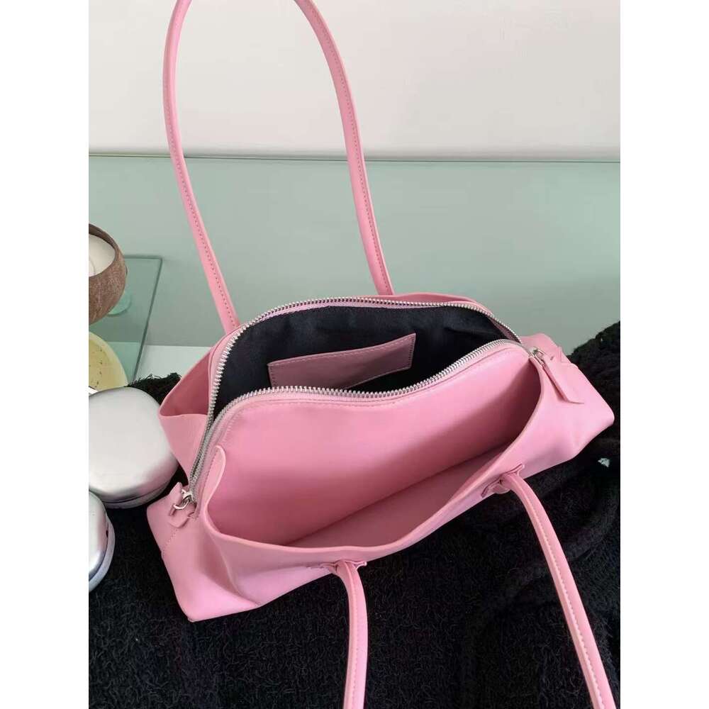 Retro Crocodile Pattern Large Capacity Tote Design Women's Pleated Leather Shoulder Female Daily Commuter Bag