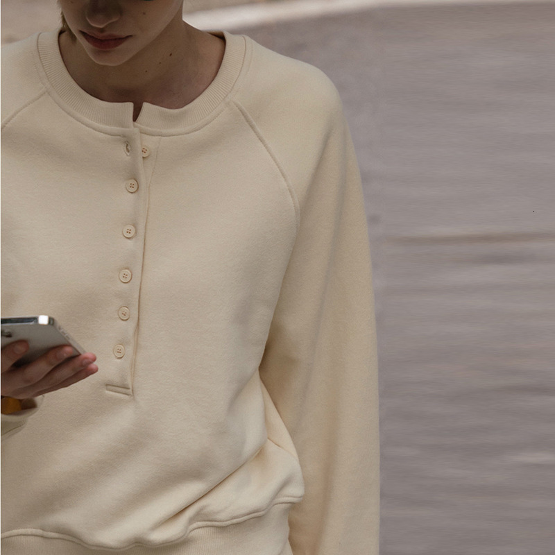 Casual Versatile Sweatshirt for Women, Autumn and Winter Fleece Pullover Top, Jogger Pants, Sports Two-Piece Set