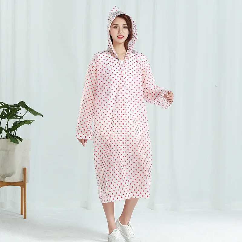 High Quality EVA Unisex Raincoat Adult Raincoat Hooded One-piece Thick Men Camping Women Waterproof Long Raincoat Y250814