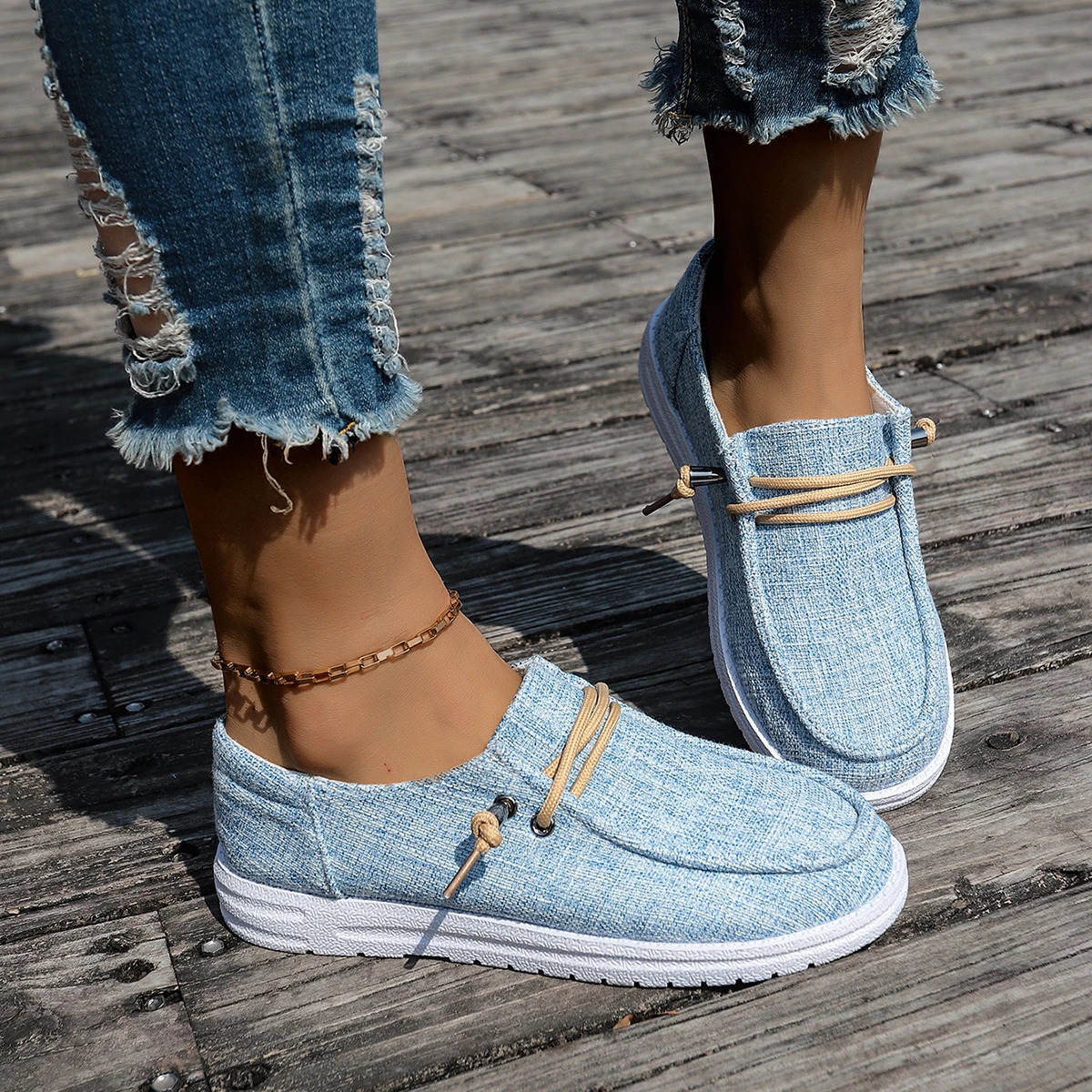 Spring Autumn Women Shoes Breathable Comfort Soft Soled Cloth Shoes Fashion Versatile Casual Canvas Shoes Size 36-43 250809