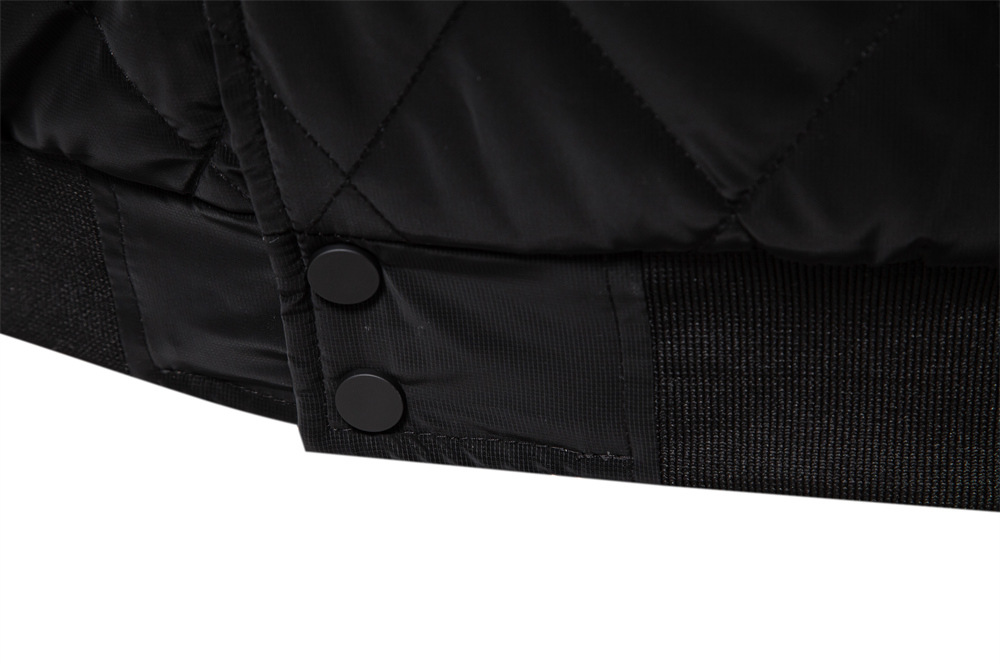 Designer jacket New Men's Fleece Lined Jacket Autumn Winter Thickened Coat Casual Drop Shoulder Male Outerwear Warm Jacket EUR size: S-2XL