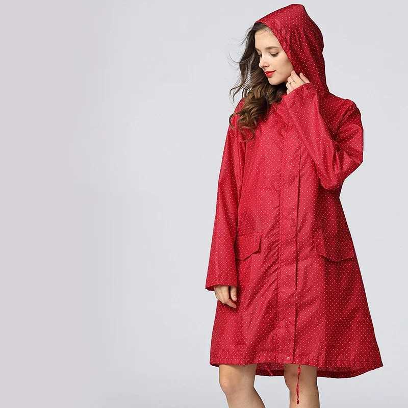 Big Size Fashion Women Lightweight Poncho Waterproof Long Raincoat Men Adults Biker Windproof Rain Coat Hiking Rainwear Y250814