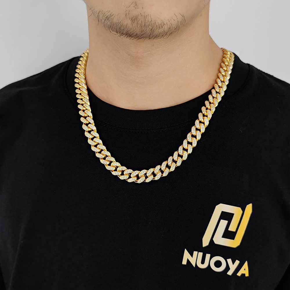 necklace designer necklace moissanite chain luxury jewelry chain moissanite pendant cuban link chain designer necklace for woman designer 0211