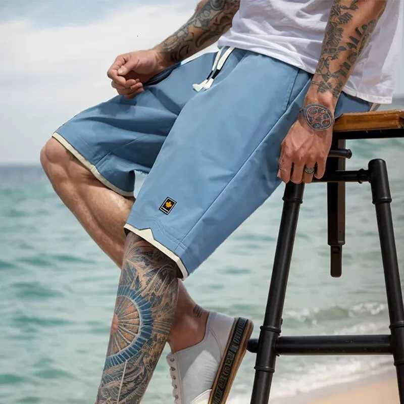 Mens Summer Street Sport Men Drawstring Waist With Pocket Causal Sports Shorts Y250814