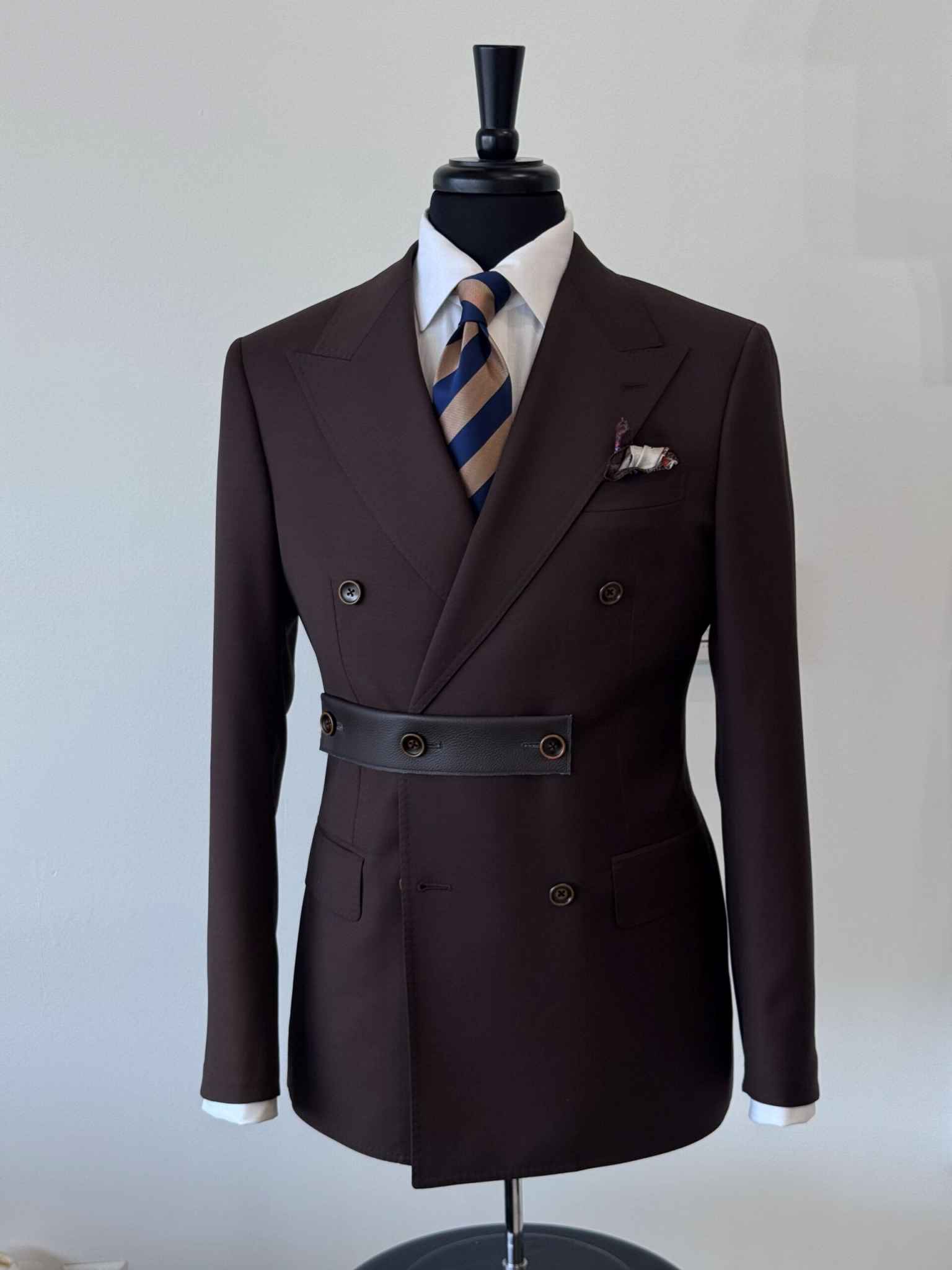 High Quality Men's Suit Slim Fit Double Breasted Groom Wedding Party Tuxedo Formal Business Men's Clothing Customized