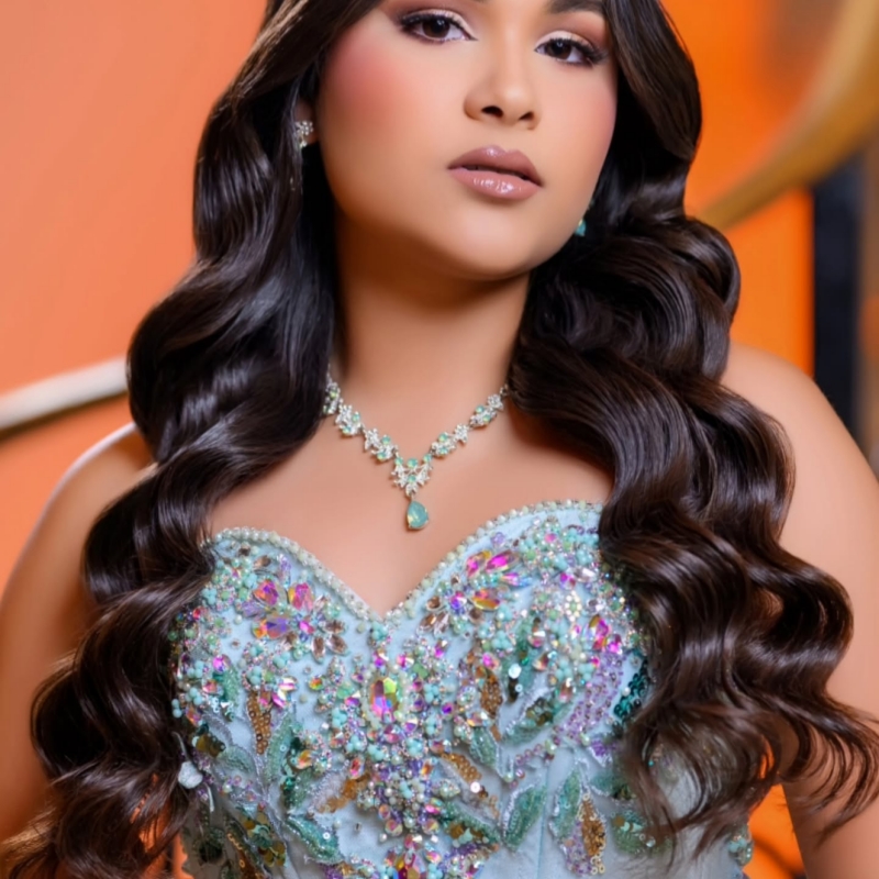 Water Blue Shiny Princess Sweet 16 Dress Dress Quinceanera Dresses Sequin Applique Beads Tull Party Birthday Vestido De 15 Anos Ball Gowns