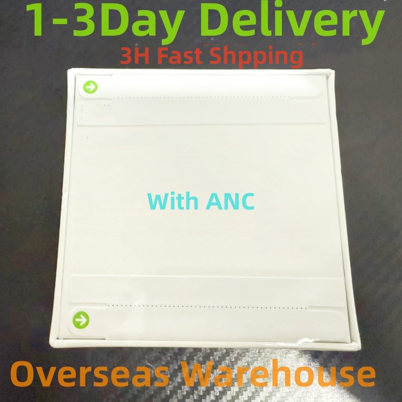 USA Stock For Apple Airpods Pro 2 Generation pro 2 airpod 4 Headphone Accessories TPU Silicone Protective Earphone Cover Wireless Charging Shockproof White Box Q3