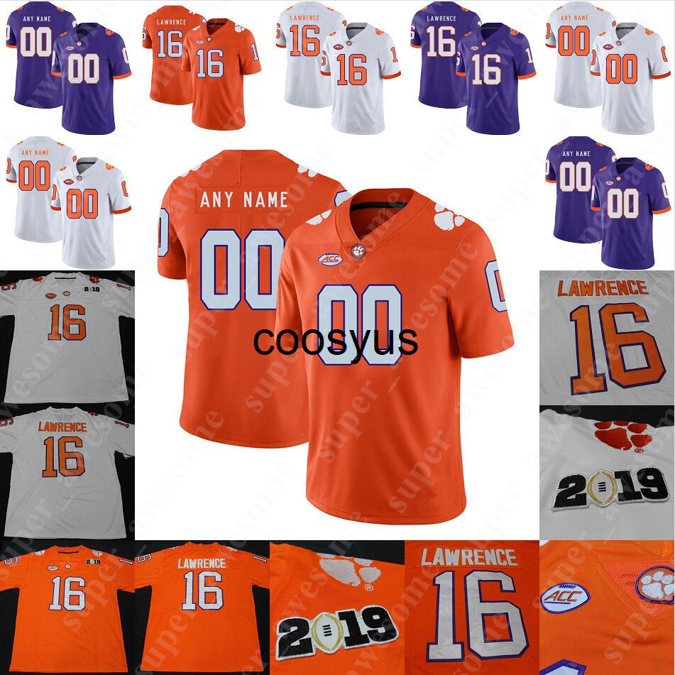2026 Clemson Tigers Jersey Perry Tuttle Sammy Watkins Bennie Cunningham William Perry Michael Dean Perry Gaines Ad