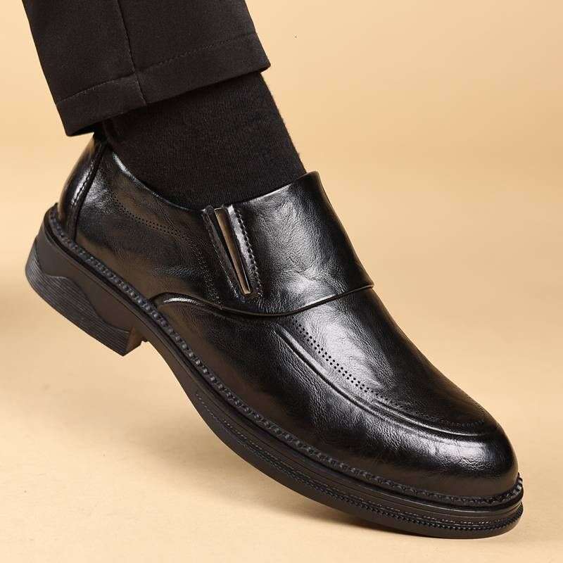Tennis For Casual Fashion Style Men's Breathable Tassel Comfortable Business Slip On Leather Driving Shoes Men
