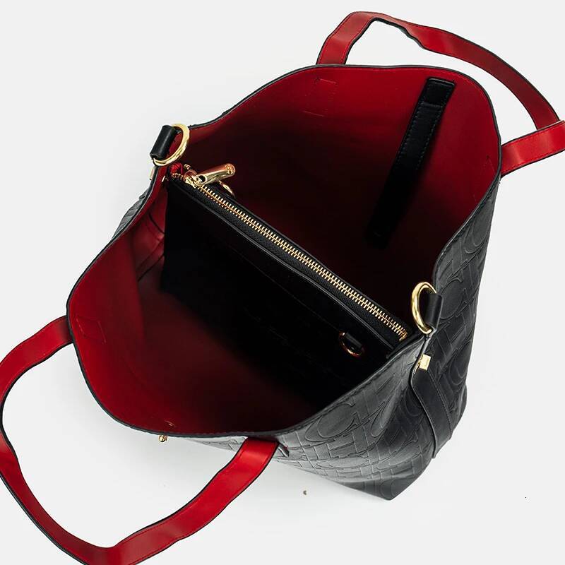 CH Fashion Large Capacity Handbag High Quality PU Material Women's Shoulder Bag 2025 New Style Gift For Mom