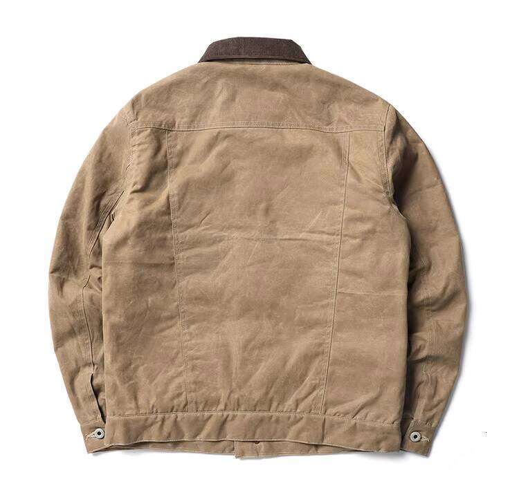 Designer Clothing 2025 Red Tornado Read Description Asian Size Good Quality Cotton Canvas Wax Water Proof Jacket