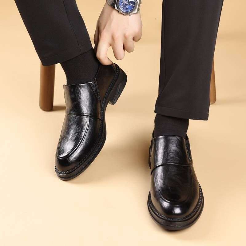 Tennis For Casual Fashion Style Men's Breathable Tassel Comfortable Business Slip On Leather Driving Shoes Men