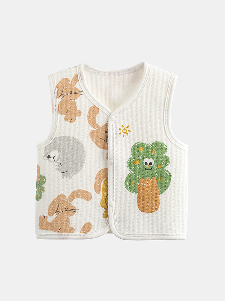 baby cotton windproof vest lightweight comfortable jacket