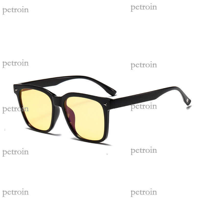 New TR90 Blue Light Blocking Ultra-light Classic Square Frame Non-prescription Glasses