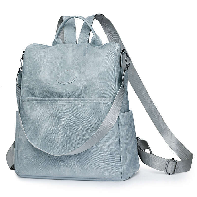 Summer New Double PU Women's Bags Designer Women Multifunctional Anti-theft Single Shoulder Crossbody Backpack Travel Bag