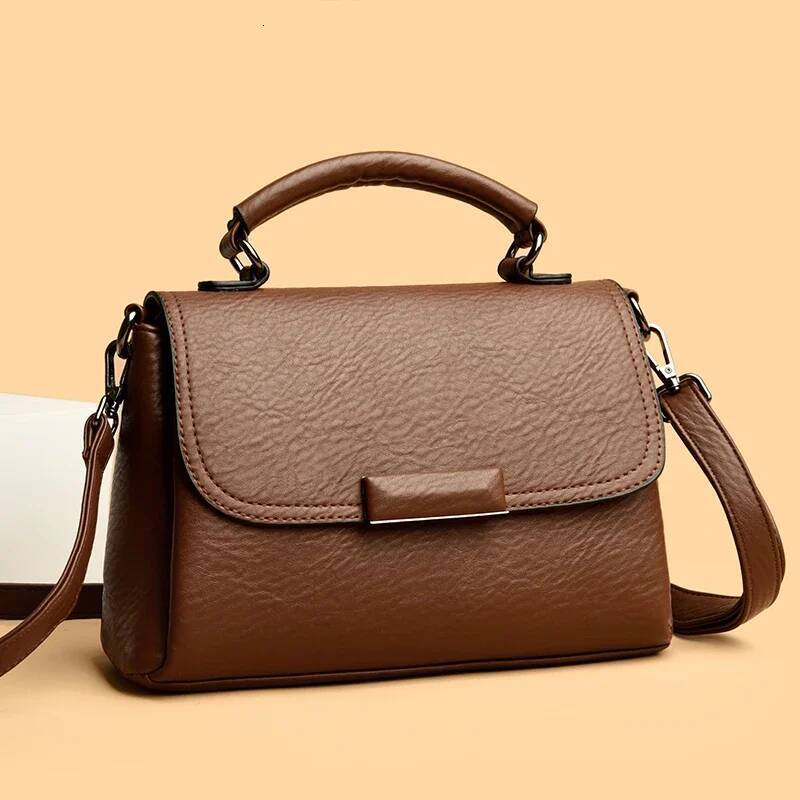 High Quality Cow Ladies Handbags Fashion Female Messenger Tote Bags Women Genuine Leather Shoulder Crossbody Sac