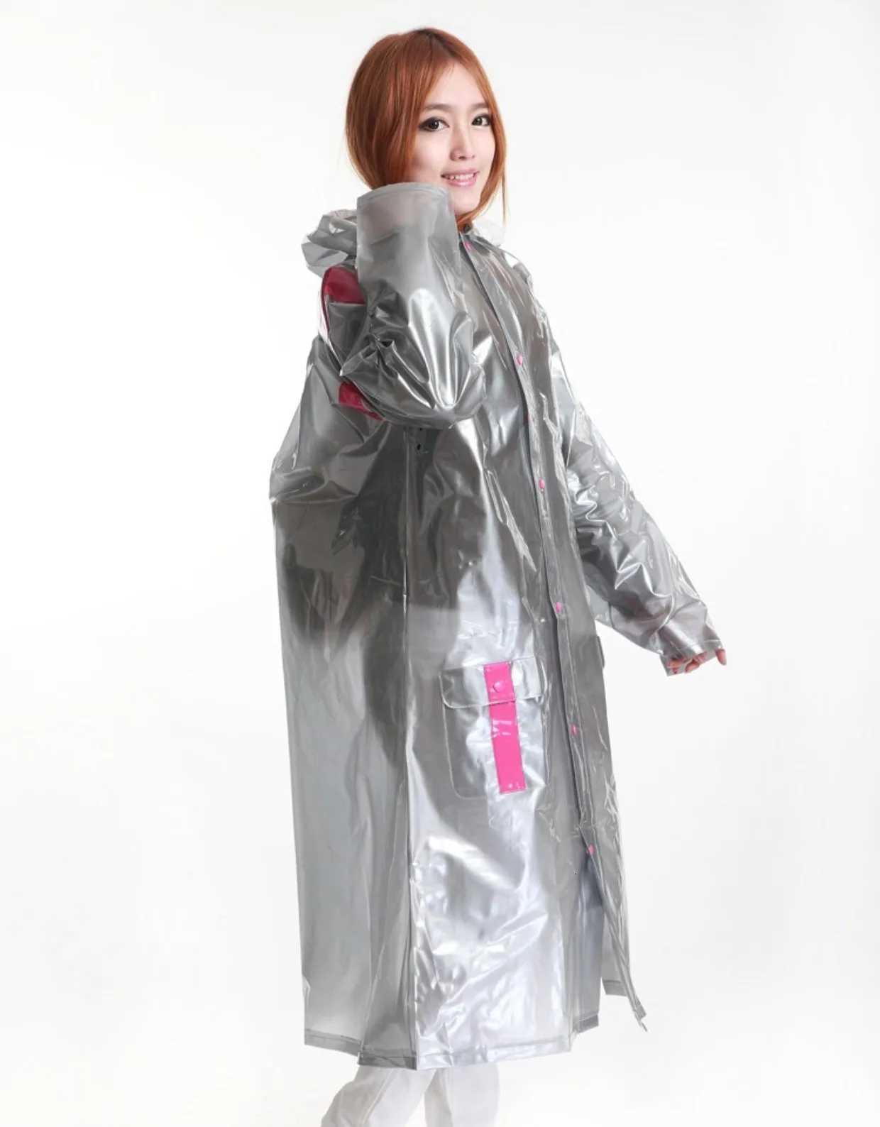 Impermeabl Raincoat Men Women Waterproof Motorcycle Bicycle Full Body Thick PVC Rain Coat Backpack Poncho With Hood Y250814