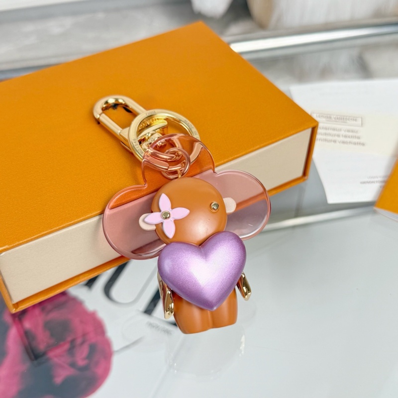 Designer keychain fashionable and cute Brand keychain exquisite and luxurious Men's and women's keychain bag charm pendant High-quality gifts top A