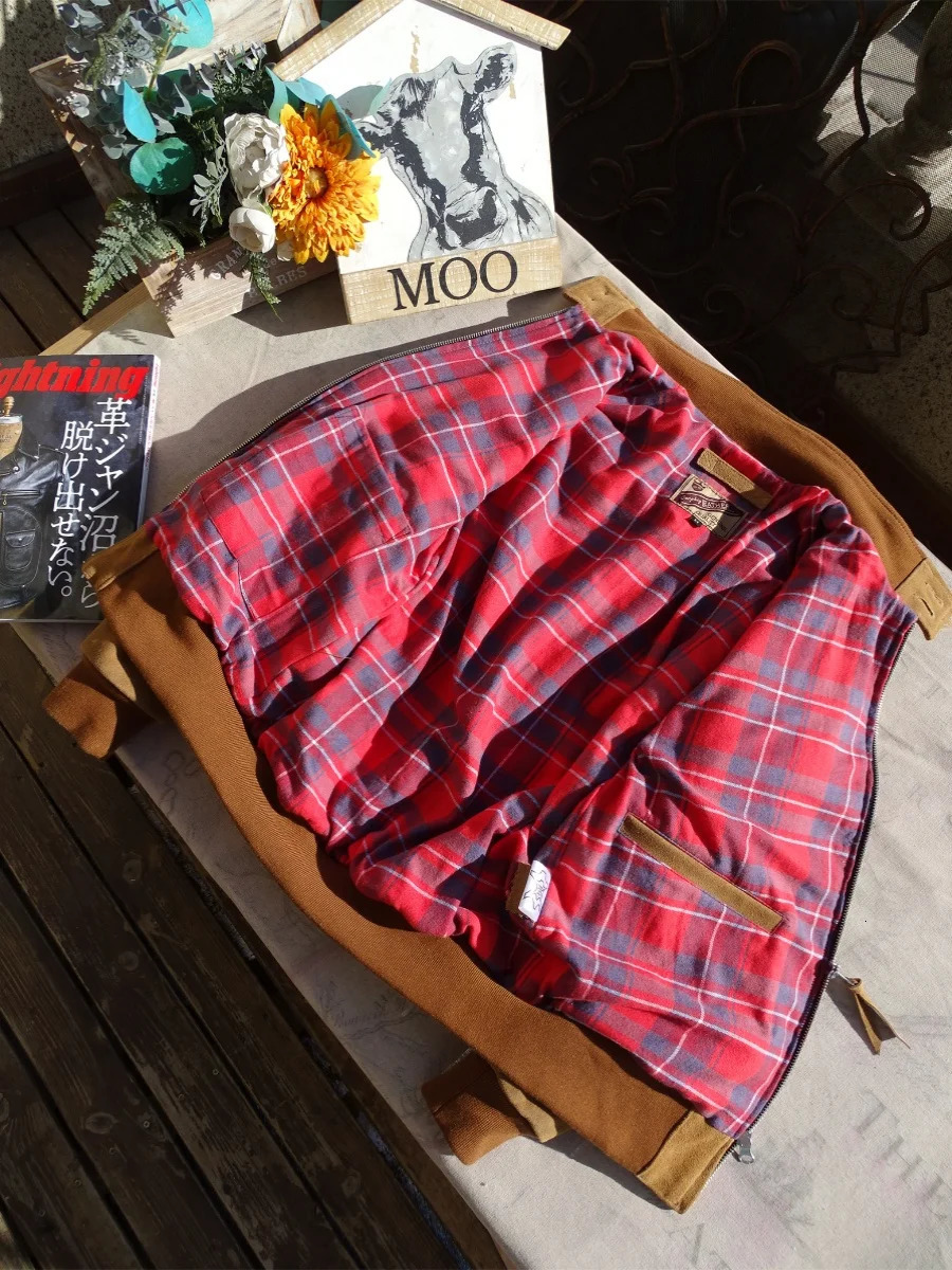 Suede Cowhide Classic British Leather Jacket 250808