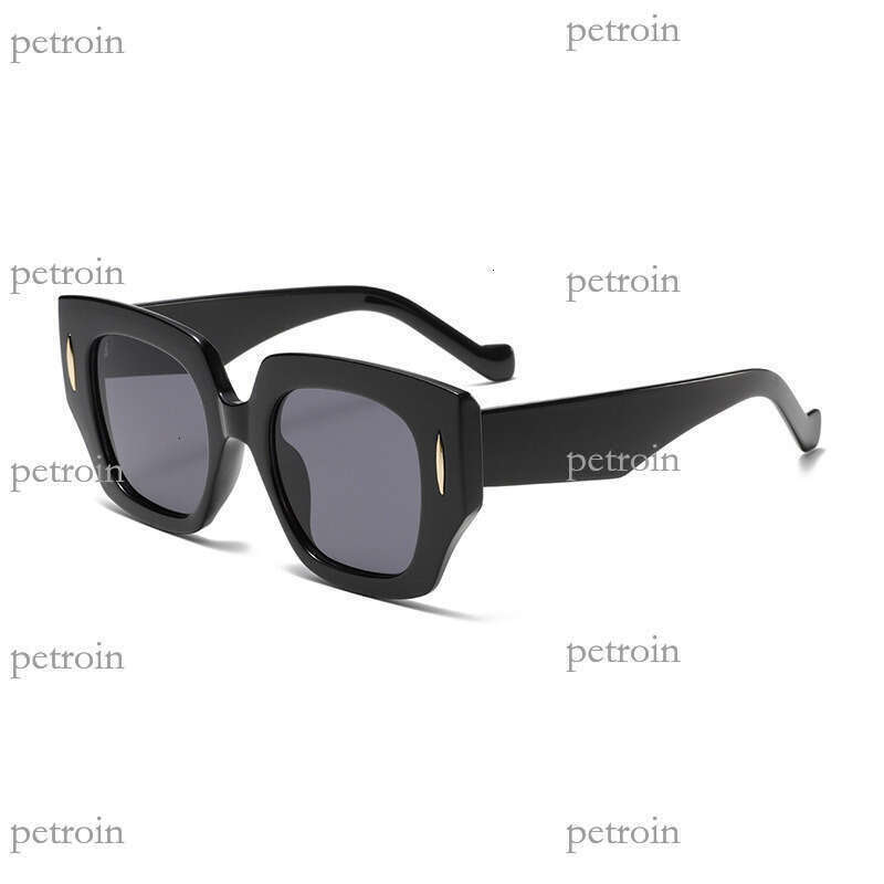 New Square Frame Oversized Unisex High-End Face-Slimming Trendy Brand Sunglasses