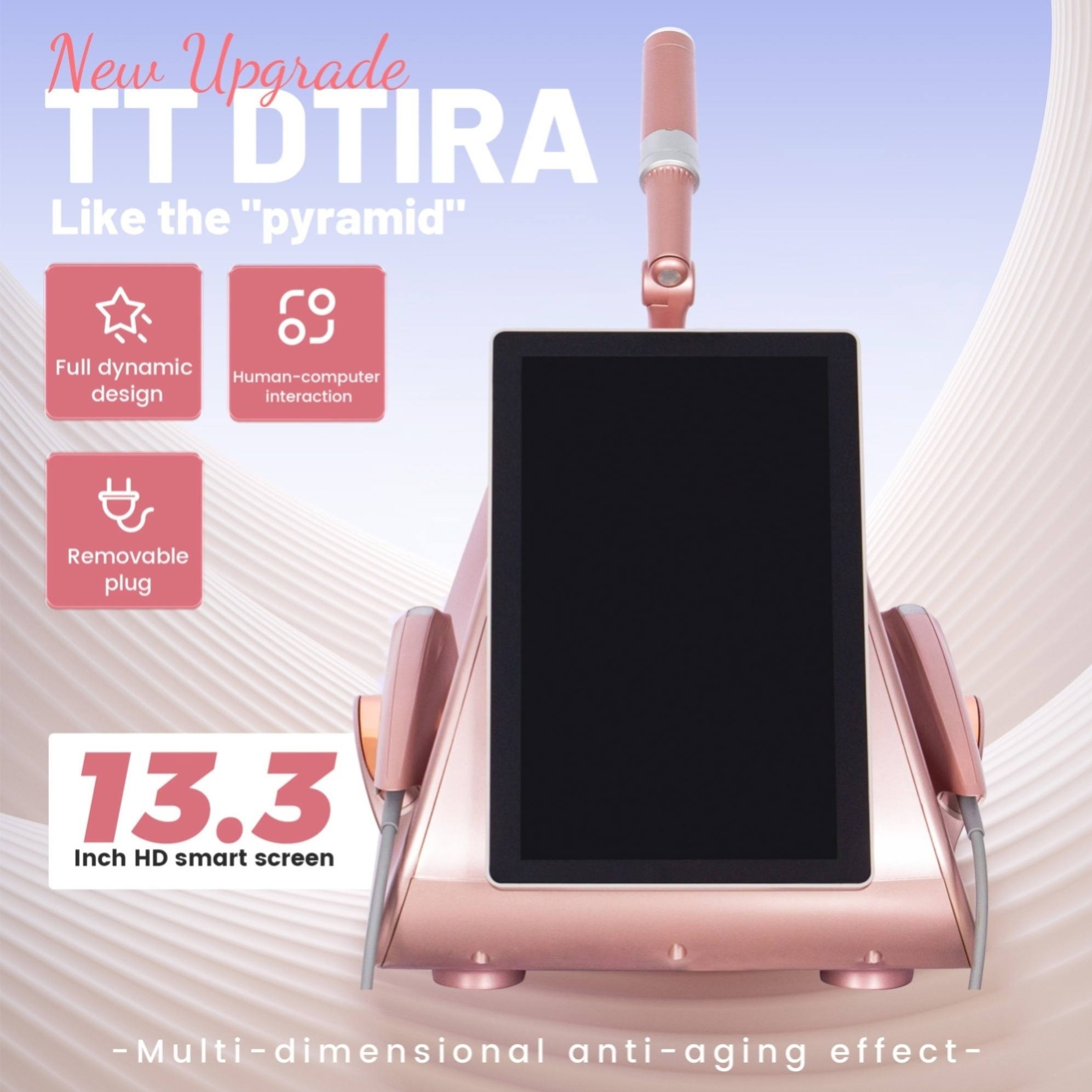 Salon Special TT 12D Double Lift Facial Machine for Skin Tightening Wrinkle Reduction Body Slimming Rejuvenation